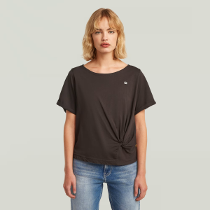 Knot T-Shirt - Brown - Women, T-Shirts, G-Star RAW catalog