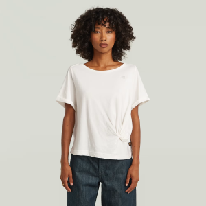Knot T-Shirt - White - Women, T-Shirts, G-Star RAW catalog