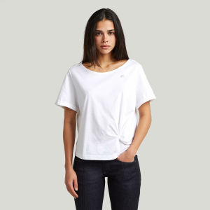 Knot Top - White - Women, T-Shirts, G-Star RAW catalog
