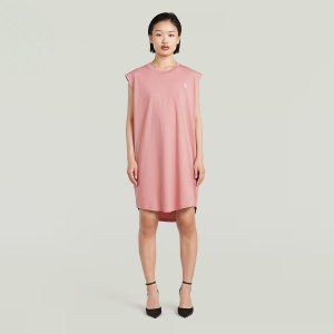 Lash Loose Dress - Pink - Women, Dresses, G-Star RAW catalog