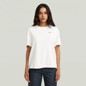 Logo T-Shirt - White - Women, T-Shirts, G-Star RAW catalog
