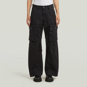 Mega Cargo Pants - Black - Women, Pants, G-Star RAW catalog