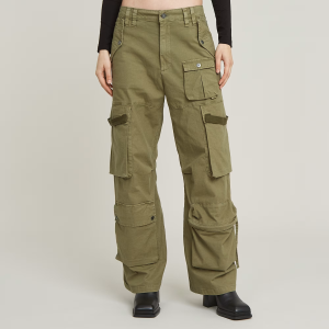 Mega Cargo Pants - Green - Women, Pants, G-Star RAW catalog