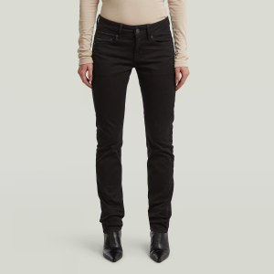 Midge Slim Straight Chino - Black - Women, Pants, G-Star RAW catalog