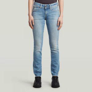Midge Slim Straight Jeans - Light blue - Women, Jeans, G-Star RAW catalog
