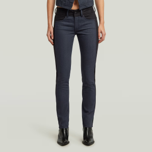 Midge Slim Straight PM Jeans - Dark blue - Women, Jeans, G-Star RAW catalog