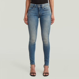 Midge Zip Skinny Jeans - Light blue - Women, Jeans, G-Star RAW catalog