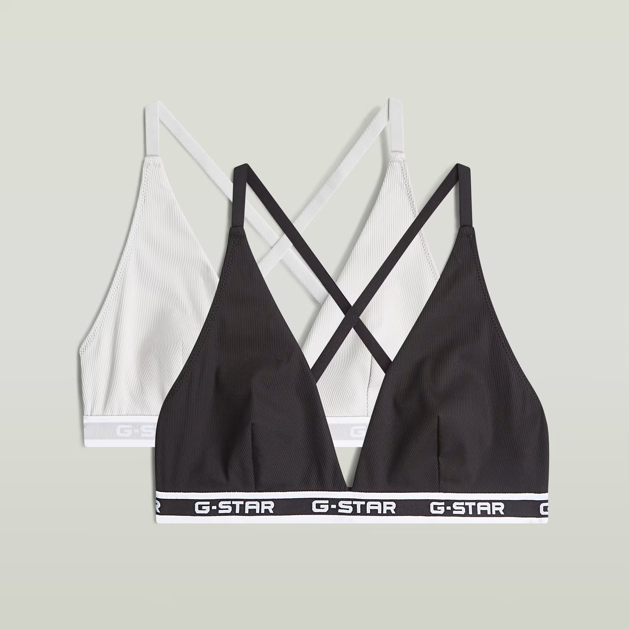 Multiway Triangle Bralette 2-Pack - Multi color - Women, Underwear, G-Star RAW catalog