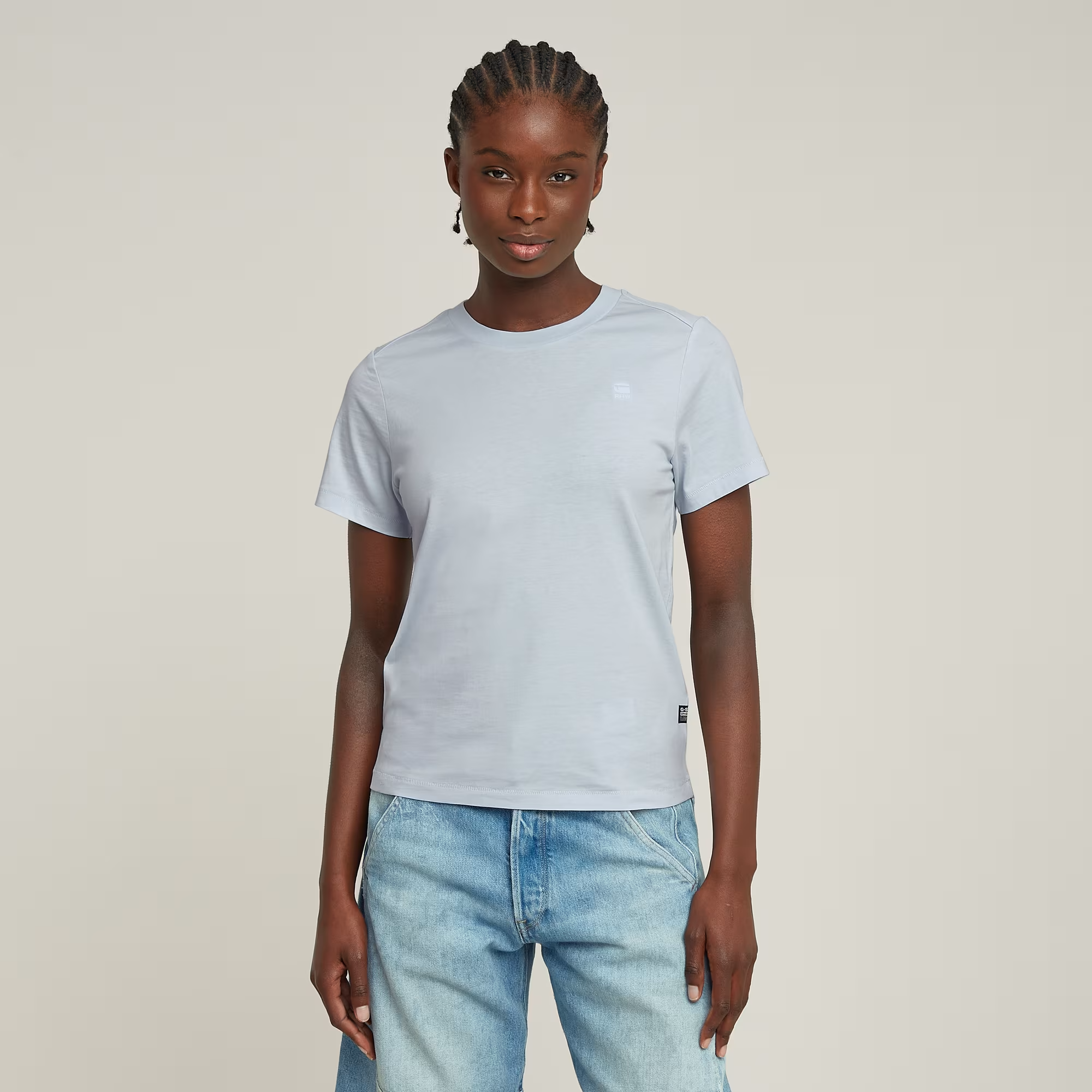 Nifous Top - Light blue - Women, T-Shirts, G-Star RAW catalog