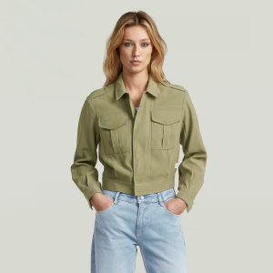 Officer Short Jacket - Green - Women, Jackets and Blazers, G-Star RAW catalog