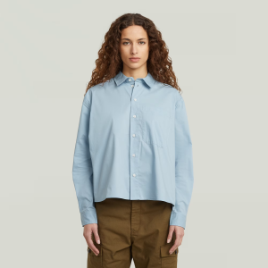 One Pocket Regular Shirt - Light blue - Women, Shirts, G-Star RAW catalog