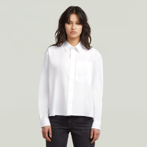 One Pocket Regular Shirt - White - Women, Shirts, G-Star RAW catalog