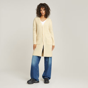 Oristel Knit Cardigan - Beige - Women, Knitwear, G-Star RAW catalog