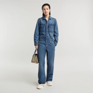 Painter Overall Jumpsuit - Medium blue - Women, Jumpsuits-Overalls, G-Star RAW catalog