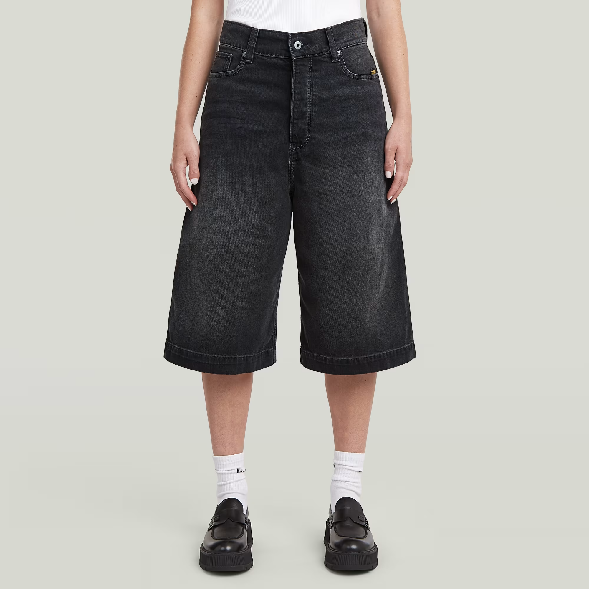 Patti Short Clean Edge - Black - Women, Shorts, G-Star RAW catalog