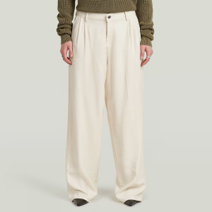 Pleated Chino - Beige - Women, Pants, G-Star RAW catalog