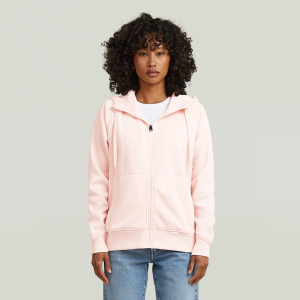 Premium Core 2.1 Hoodie Zip Sweater - Pink - Women, Sweatshirts-Hoodies, G-Star RAW catalog