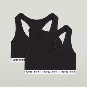 Racerback Bralette 2-Pack - Multi color - Women, Underwear, G-Star RAW catalog
