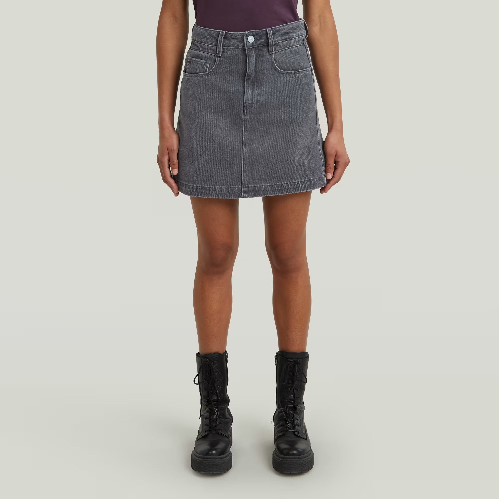 Radar Skirt - Grey - Women, Skirts, G-Star RAW catalog