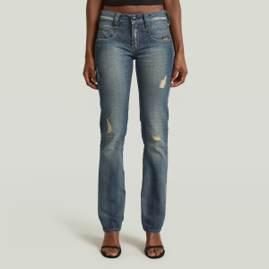Radar Slim Straight Jeans - Medium blue - Women, Jeans, G-Star RAW catalog