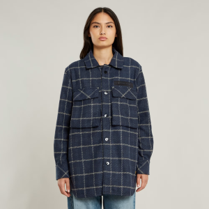 Regular Boyfriend Overshirt - Multi color - Women, Jackets and Blazers, G-Star RAW catalog