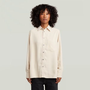 Regular Long Sleeve Shirt - White - Women, Shirts, G-Star RAW catalog