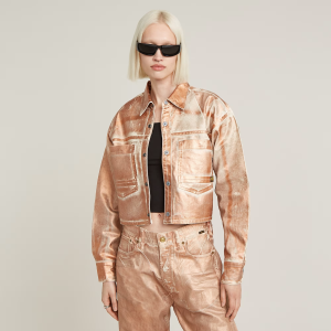Relaxed 2-Pocket Overshirt - Pink - Women, Jackets and Blazers, G-Star RAW catalog