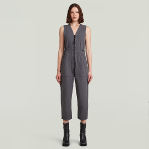 Relaxed Jumpsuit - Grey - Women, Jumpsuits-Overalls, G-Star RAW catalog