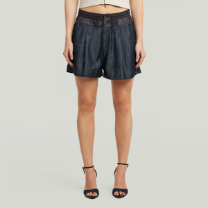 Relaxed Shorts - Dark blue - Women, Shorts, G-Star RAW catalog