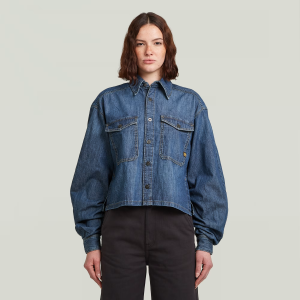 Relaxed Staq Shirt - Medium blue - Women, Shirts, G-Star RAW catalog