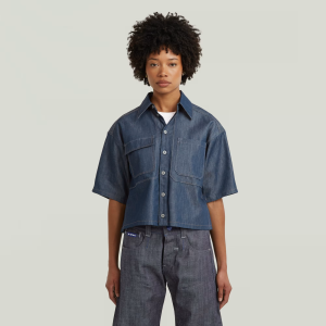 Remix Shirt - Dark blue - Women, Shirts, G-Star RAW catalog