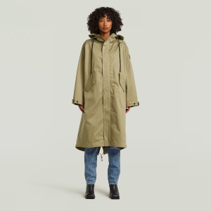 Rovic Loose Parka - Green - Women, Jackets and Blazers, G-Star RAW catalog