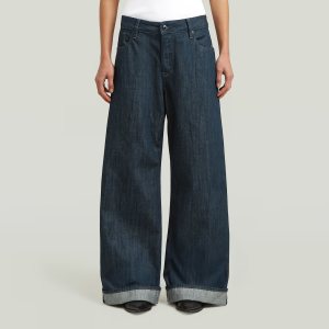 Roxx Wide Jeans - Dark blue - Women, Jeans, G-Star RAW catalog