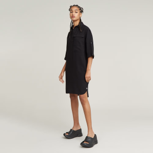 Shirt Dress - Black - Women, Dresses, G-Star RAW catalog
