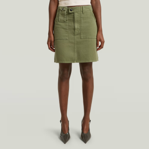 Short Cargo Skirt - Green - Women, Skirts, G-Star RAW catalog