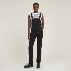 Slim Dungaree - Black - Women, Jumpsuits-Overalls, G-Star RAW catalog