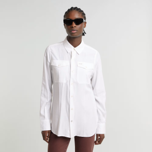 Slim Pocket Shirt - White - Women, Shirts, G-Star RAW catalog
