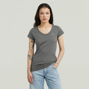 Slim T-Shirt - Grey - Women, T-Shirts, G-Star RAW catalog