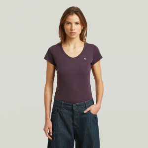 Slim T-Shirt - Purple - Women, T-Shirts, G-Star RAW catalog