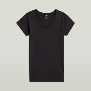 Slim V T-Shirt - Black - Women, T-Shirts, G-Star RAW catalog