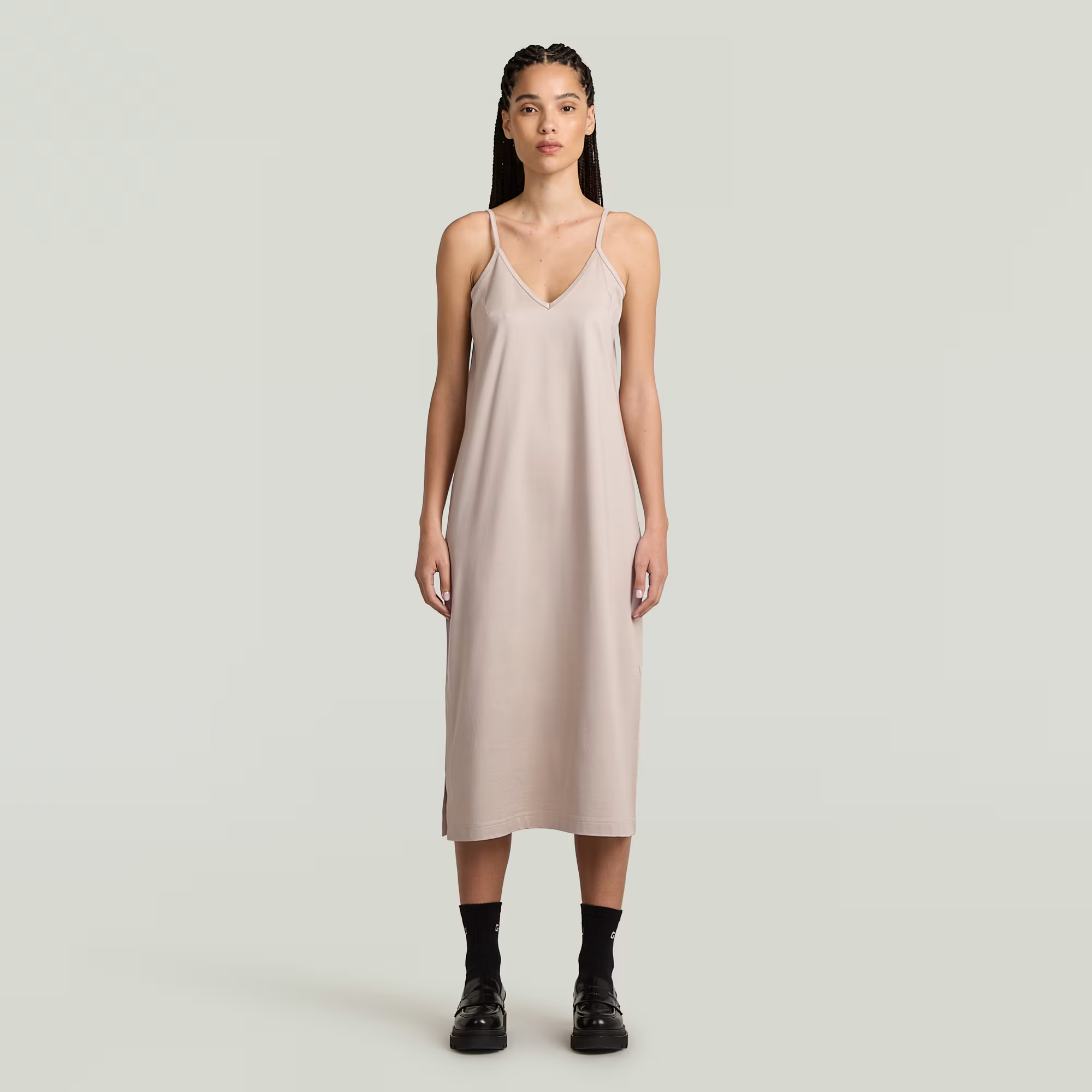 Slip Dress Loose - Beige - Women, Dresses, G-Star RAW catalog