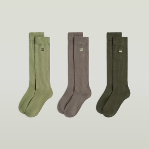 Sloughy Socks 3-Pack - Multi color - Women, Accessories, G-Star RAW catalog