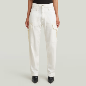 Soft Outdoors Pants - White - Women, Pants, G-Star RAW catalog