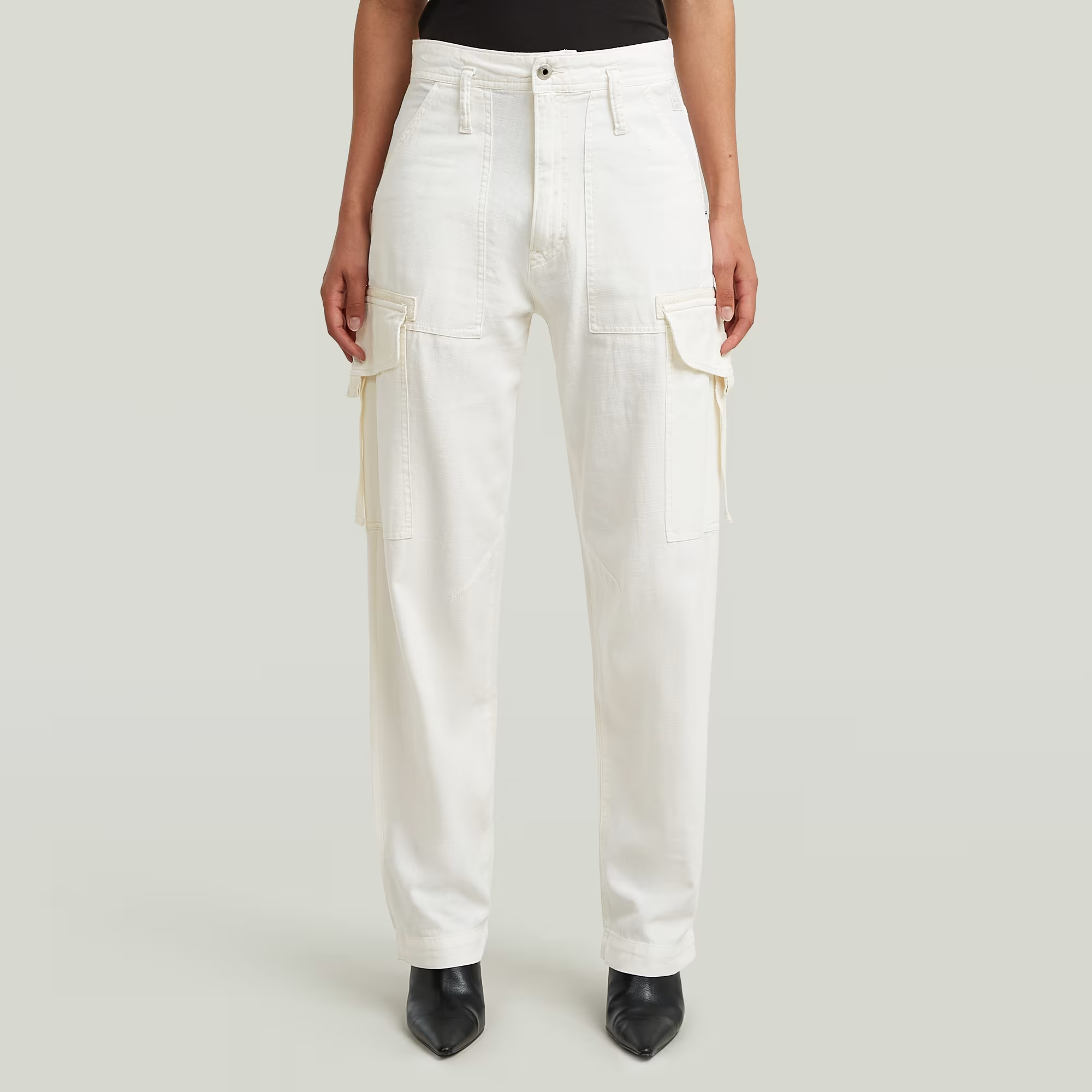 Soft Outdoors Pants - White - Women, Pants, G-Star RAW catalog