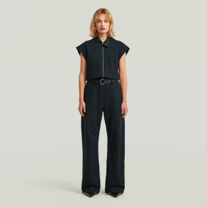 Soft Sculpt Jumpsuit - Dark blue - Women, Jumpsuits-Overalls, G-Star RAW catalog