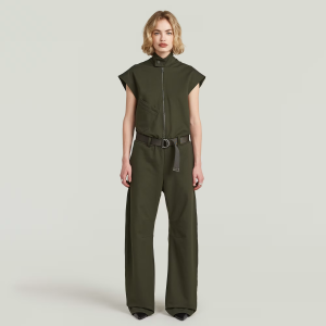 Soft Sculpt Jumpsuit - Grey - Women, Jumpsuits-Overalls, G-Star RAW catalog