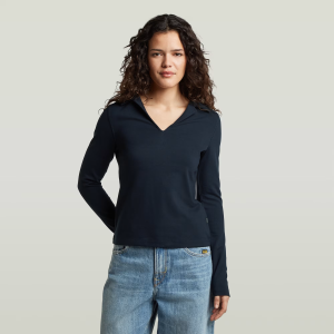 Soft Sculpt Slim T-Shirt - Dark blue - Women, T-Shirts, G-Star RAW catalog