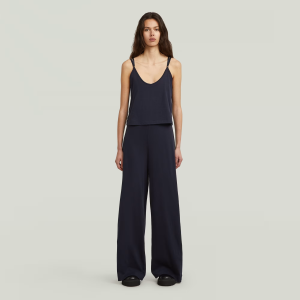 Spaghetti Strap Loose Jumpsuit - Dark blue - Women, Jumpsuits-Overalls, G-Star RAW catalog