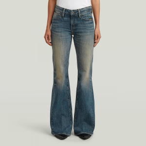 Stevey Flare Jeans - Dark blue - Women, Jeans, G-Star RAW catalog