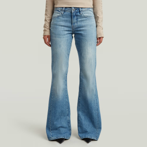 Stevey Flare Jeans - Medium blue - Women, Jeans, G-Star RAW catalog